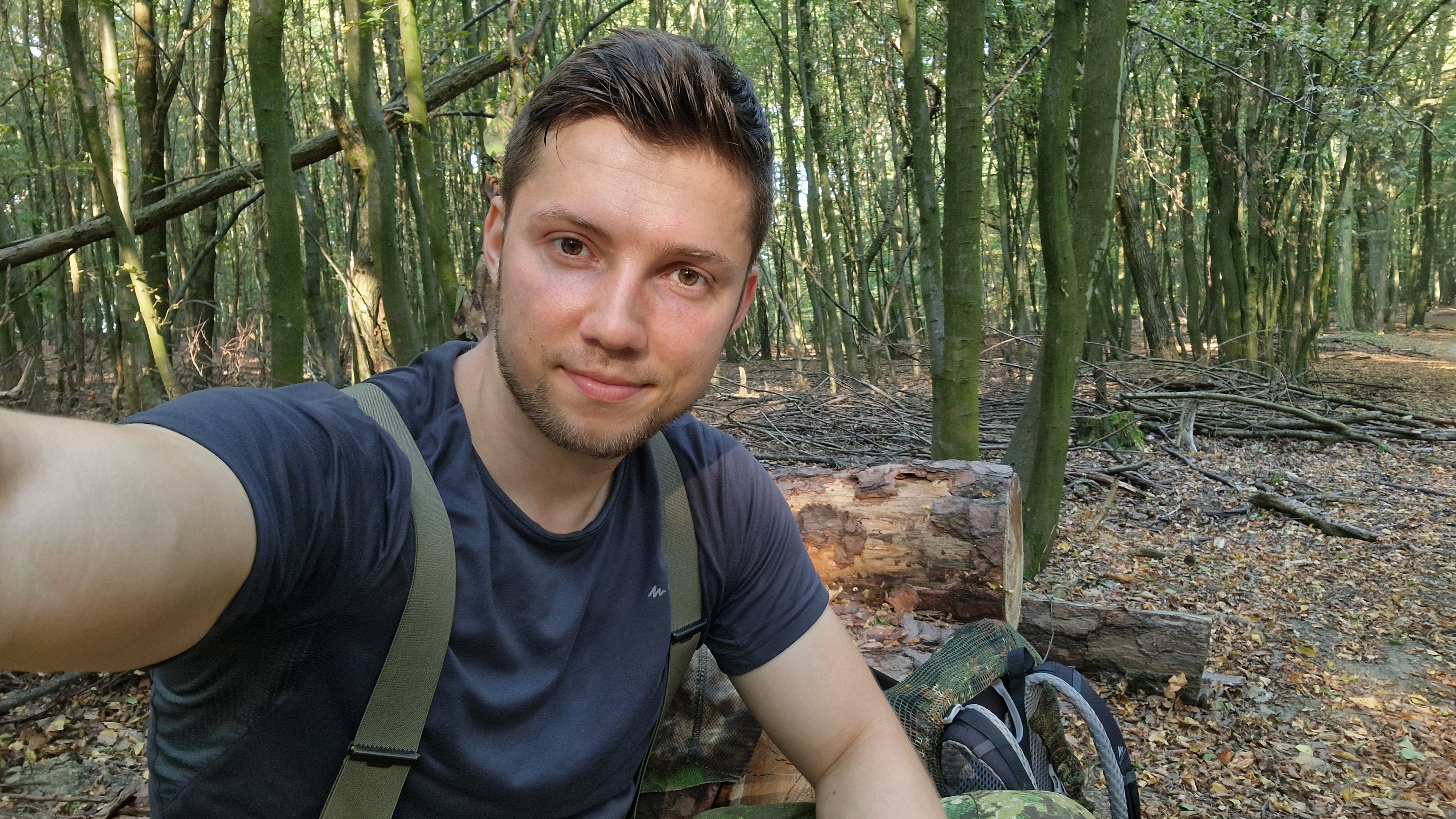 Filip Mrocek v lese